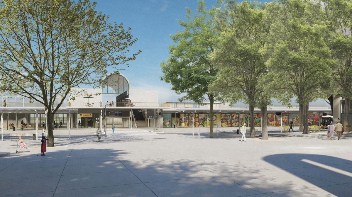 Studio re:architekti zpracovalo koncepční studii na novou podobu autobusového terminálu Černý Most
