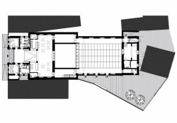 KINONEKINO, půdorys 1 NP, XTOPIX architekti/ Simona Ledvinková