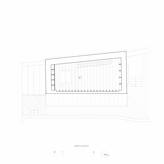 Hide in City, Martin Kožnar, půdorys patra