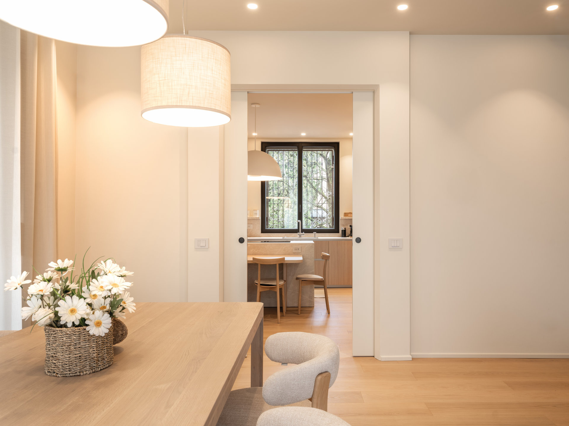 ECLISSE Syntesis Line Dvoukřídlé - realizace Villa Margherita