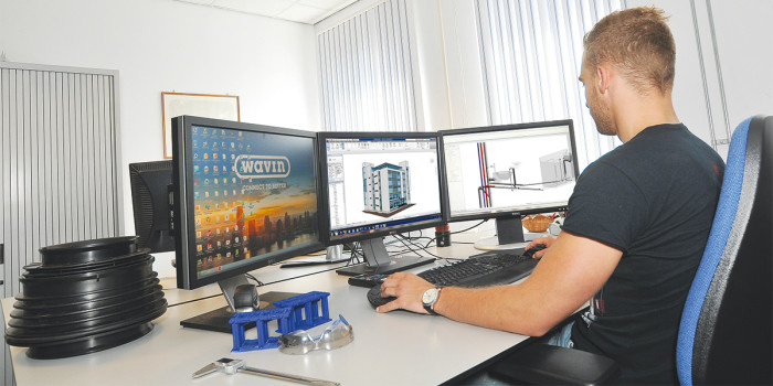 Bezplatné zapůjčení licencí Wavin TechCON, webináře, tutoriály a Wavin Academy