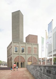 Monadnock, dominanta obce Nieuw-Bergen, foto