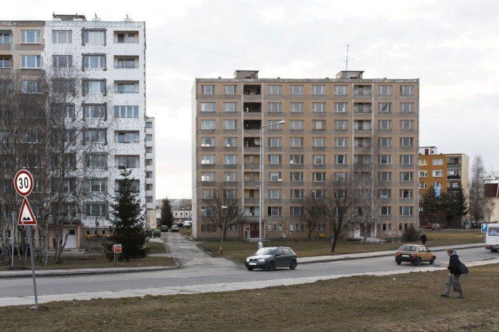 gutgut, Panelák v Rimavskej Sobote, původní stav - foto