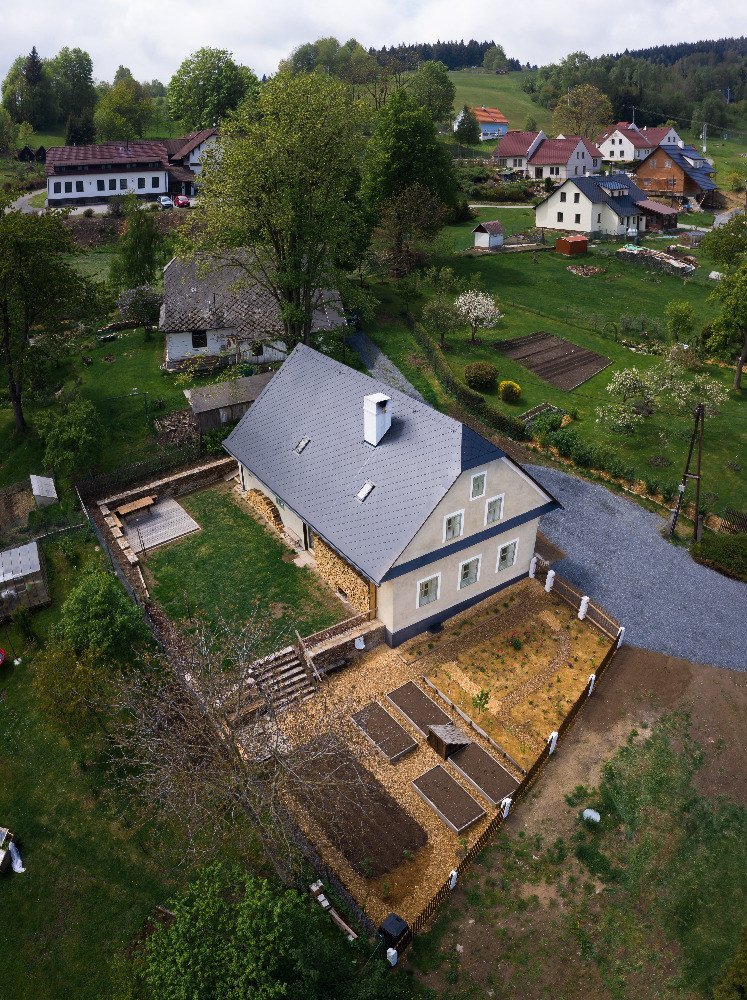 Chalupa v Daňkovicích zrekonstruovaná Markem Štukhejlem