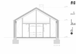 Villa Slow, řez, Laura Alvarez Architecture