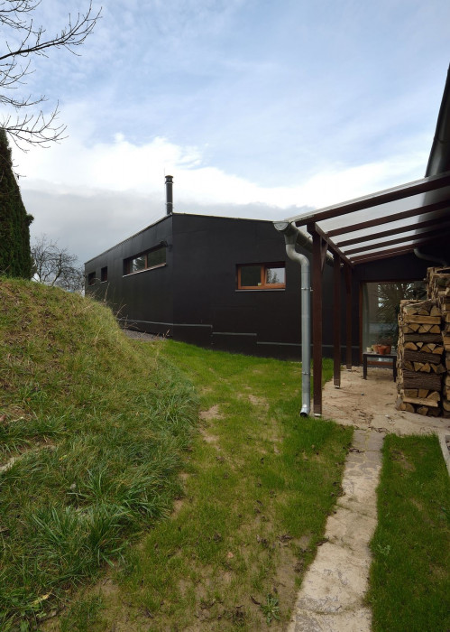 3+1 architekti, Přístavba rodinného domu v Bořislavi – foto