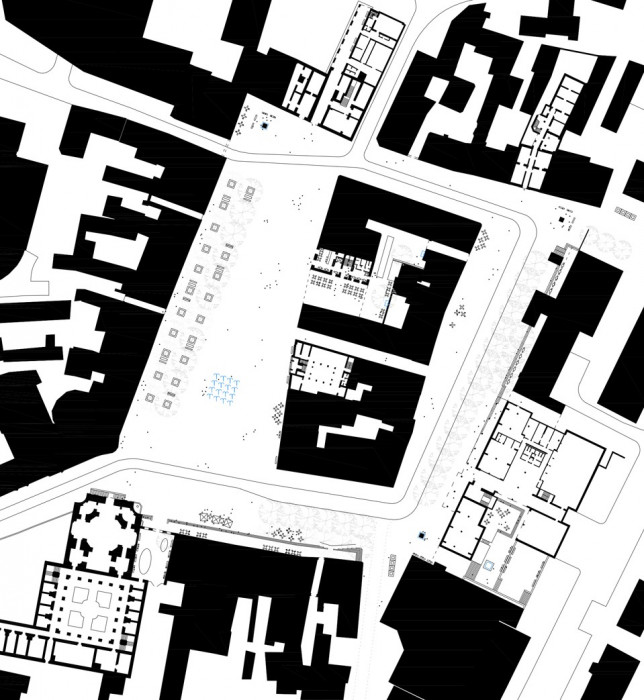 Návrh na úpravu náměstí v Benešově, volná plocha, Marcela Steinbachová, Vít Holý
