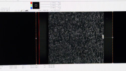 Skenování povrchu tvrzeného kamene TechniStone®, proces jehož výsledkem je hotový 3D model materiálu. (Pearl Lava, TechniStone®).