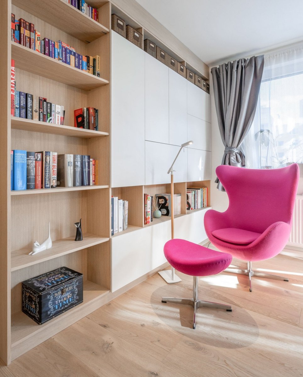 Interiér bytu v Nových Butovicích, studio Versatile - foto