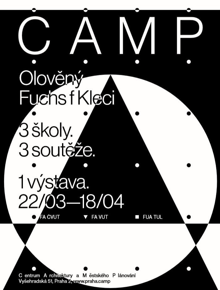 Výstava Olověný Fuchs f Kleci, plakát.