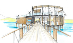 Chapman Taylor architects zrealizovali na břehu Lipna rekreační komplex