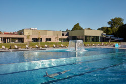 Aquavparku v Kyjově, SENAA architekti: Do Aquavparku se dá jít v létě i v zimě.