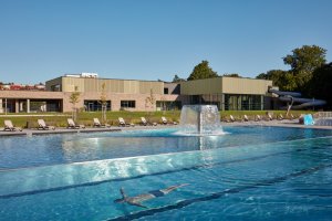 Aquavparku v Kyjově, SENAA architekti: Do Aquavparku se dá jít v létě i v zimě.