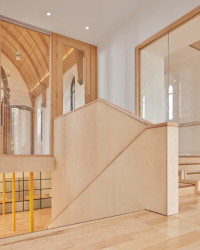 Greyfriars Charteris Center v Edinburghu od studia Konishi Gaffney Architects