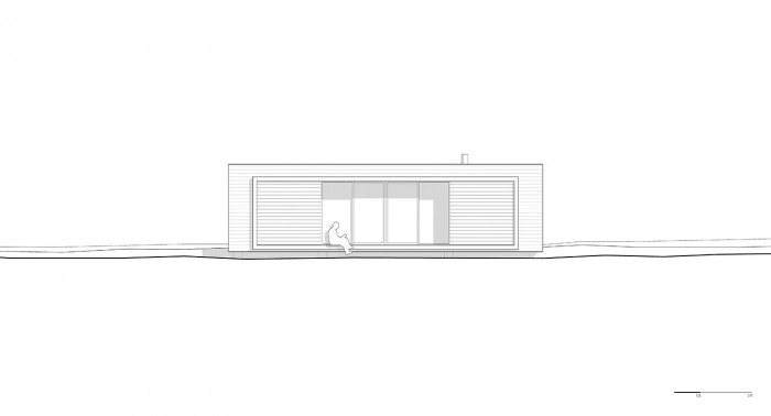 Domky od Mapa architects, půdorys