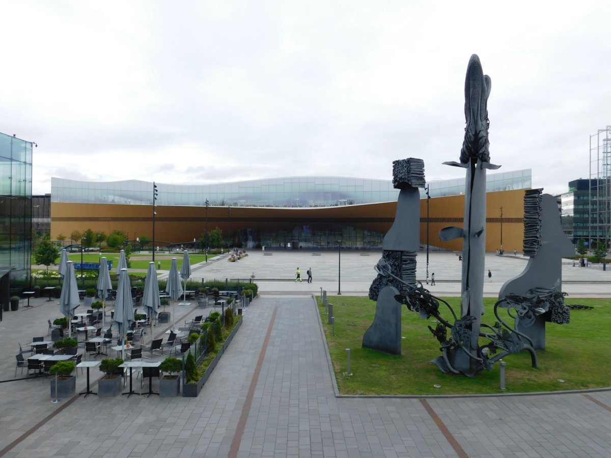 Centrální knihovna Oodi od ALA Architects