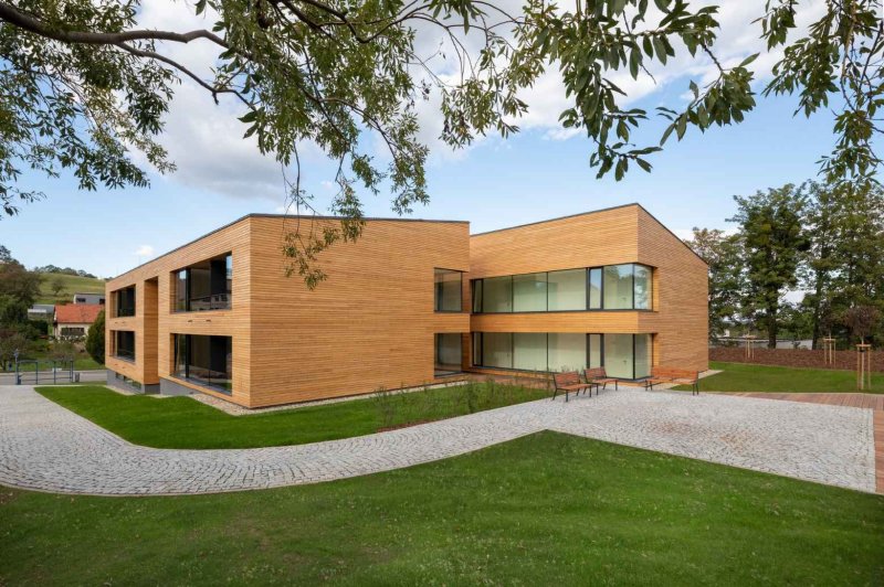 Bytový dům pro seniory ve Staříči od Kamil Mrva Architects