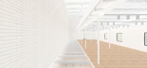 Konverze mlýnské budovy na Východočeskou galerii od studia TRANSAT architekti - galerie