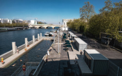 Letní koupání v Seině: Quai de Bercy