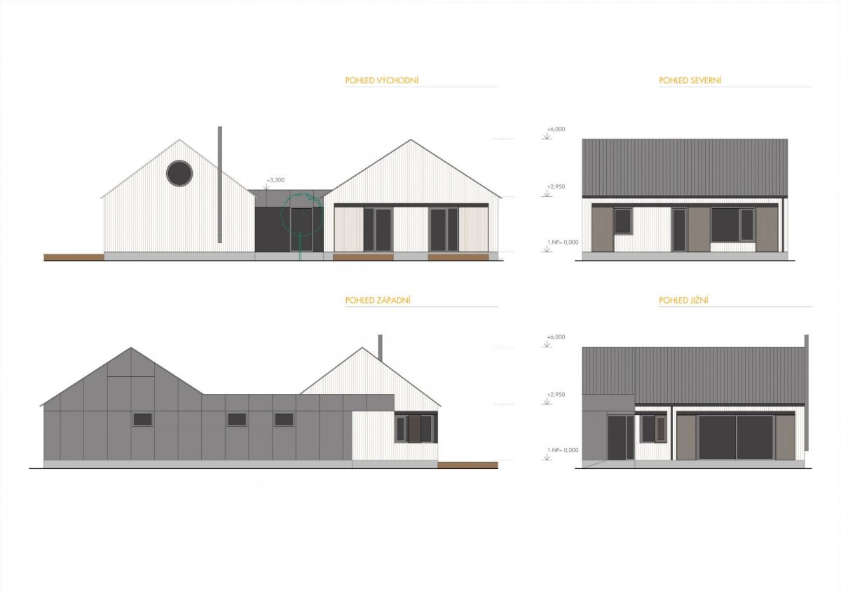 RD Haná, No-a architekti / Vlado Hrivňák, Lenka Grégrová, pohledy