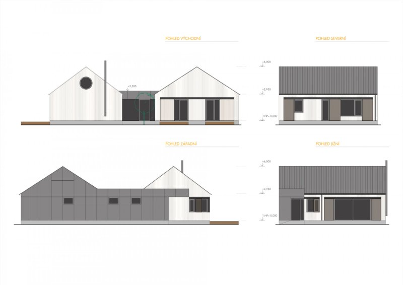 RD Haná, No-a architekti / Vlado Hrivňák, Lenka Grégrová, pohledy