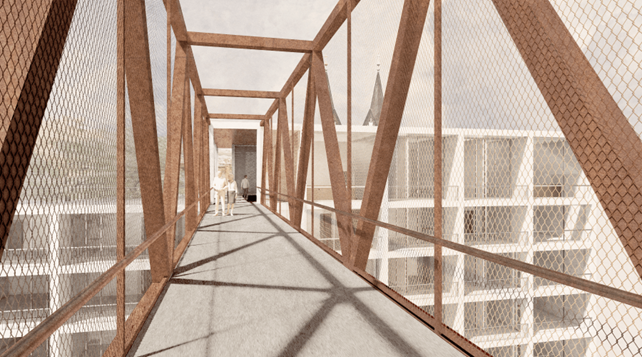 Studenti ateliéru Valouch–Stibral na Fakultě architektury ČVUT se zabývali využitím volných parcel v blízkosti železnic