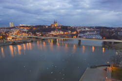 Ideový návrh mostu, autoři: Petr Tej, Marek Kopeć, Ian Firth, Andreas Galmarini, Steen Trojaborg, Eugen Brühwiler