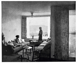 Interiér dvojdomu Josefa Franka ve Weissenhofsiedlung, 1927