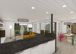 Pasivní rodinný dům, Irena Truhlářová, ARCHCON - vizualizace