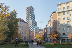Bytová věž Norra Tornen ve Stockholmu, OMA