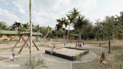 Studentský tým Jirka Petrželka, Anita Černá a Tomáš Roletzki z ČVUT navrhli sirotčinec v Kongu, který slaví světový úspěch