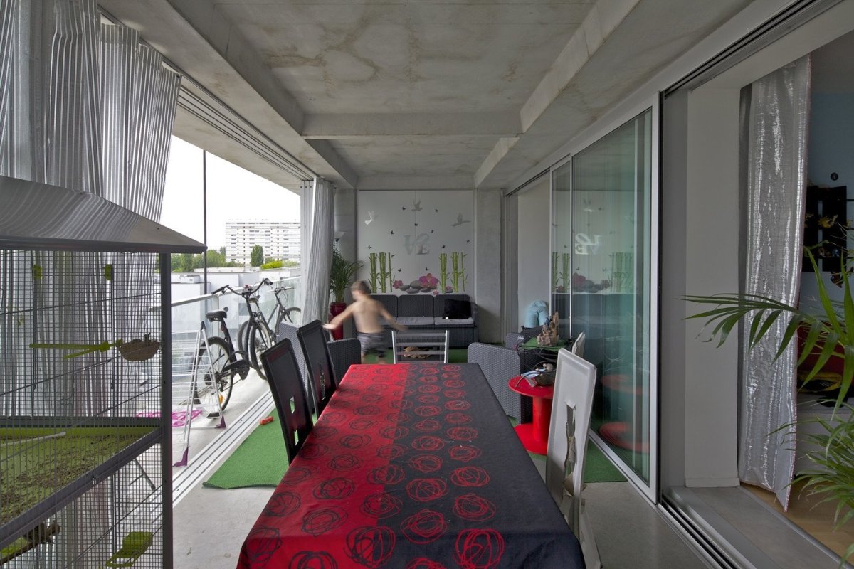 Rekonstrukce panelových domů Grand Parc Bordeaux, Lacaton & Vassal architectes, Frédéric Druot Architecture, Christophe Hutin Architecture