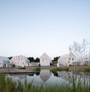 Projekt Green Village podle návrhu studia monom