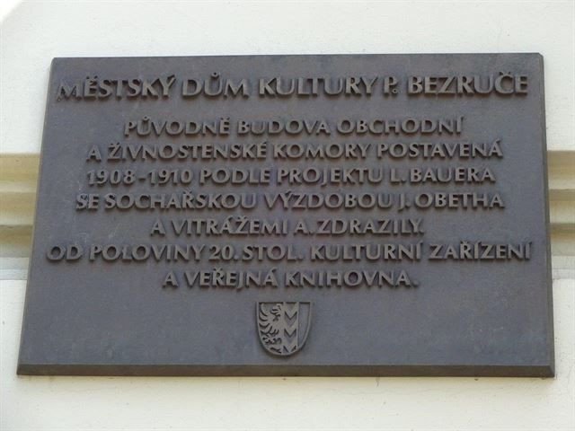 Leopold Bauer, Obchodní komora