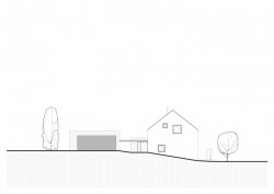 Rodinný dům na Brněnsku, FRIS architekti, pohled severní