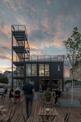 Paluba Hamburk v Plzni od ateliéru Projectstudio8