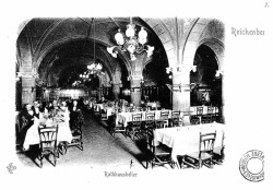 studio RAKETOPLÁN, Radniční sklípek v Liberci - původní dobové foto