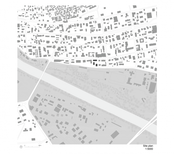 Buzzi Studio di Architettura, Cà Bugnada, situace širších vztahů – foto