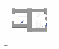 B² Architecture, Champagneria, řez 1 – foto