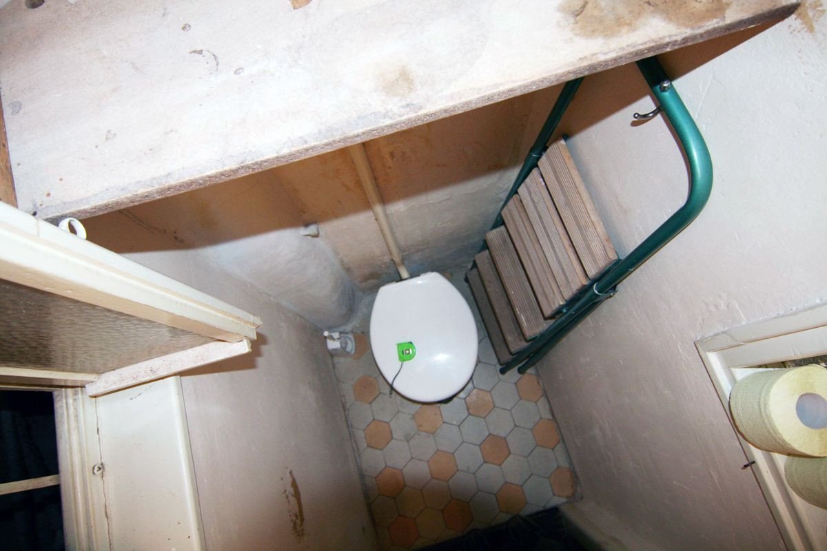 skutek architecture, Rekonstrukce bytu v Zemědělské ulici, původní stav – foto
