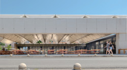 Okolí bylo sjednoceno, nové prvky kontrastují s historickými.