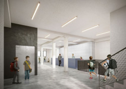 Vizualizace vodárny po rekonstrukci