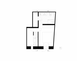 Činžovní dům Carrer Del Sol N° 3, půdorys 1. patro, KRESINGS