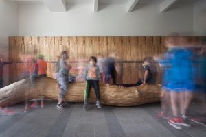Základní škola Járy Cimrmana po rekonstrukci a rozšíření od studia Progres Ateliér&nbsp;© Alexandra Timpau