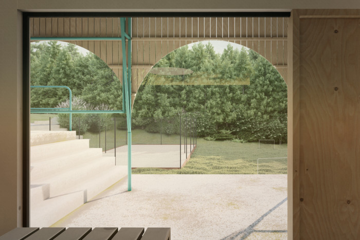 Lesní Koupaliště, Mjölk architekti, vizualizace