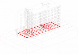 Ukázka vizualizace (interpretace) informačního modelu stavby formou 3D dokumentu a následné koláže tří axonometrií ze stejného stanoviska, pouze s různě nastavenými parametry. 3D dokument je generován přímo z 3D/BIM modelu, všechny změny v něm provedené se okamžitě projeví i v tomto grafickém výstupu. - zdroj foto