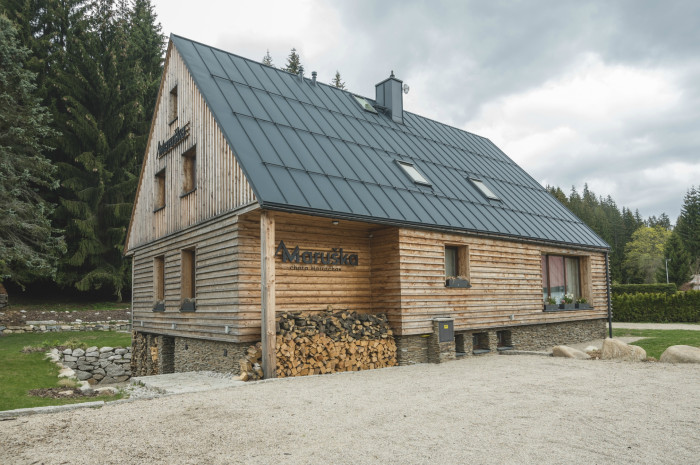 Rekonstrukce chaty v Harrachově, Mooza architecture