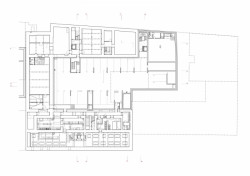 M Factory, půdorys 1 PP, Olgoj Chorchoj