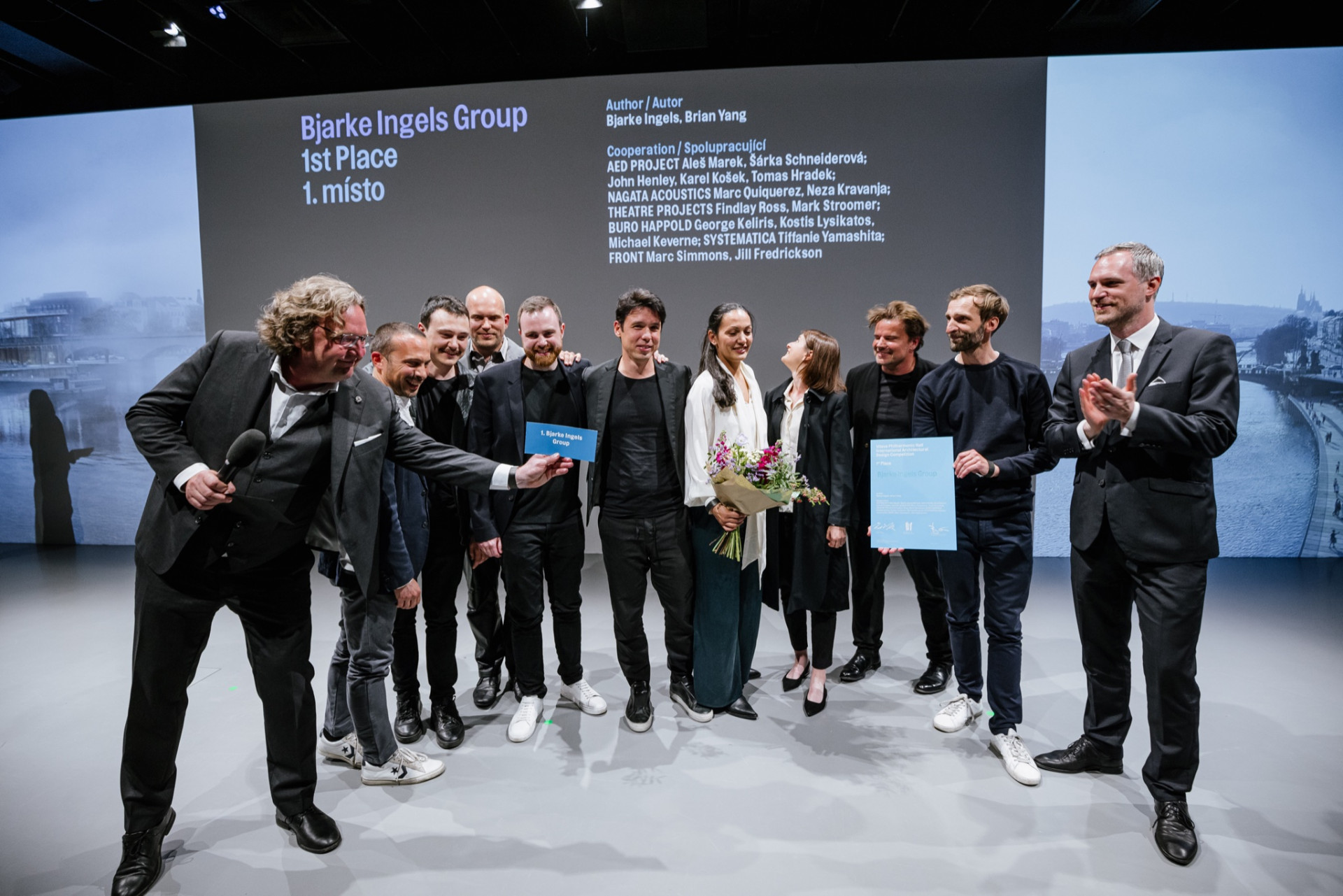 Vyhlášení výsledků soutěže na Vltavskou filharmonii v CAMPu