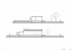 Rodinný dům Vivienda en Elche ve Špandělsku, Estudio Arn Arquitectos, pohled sever